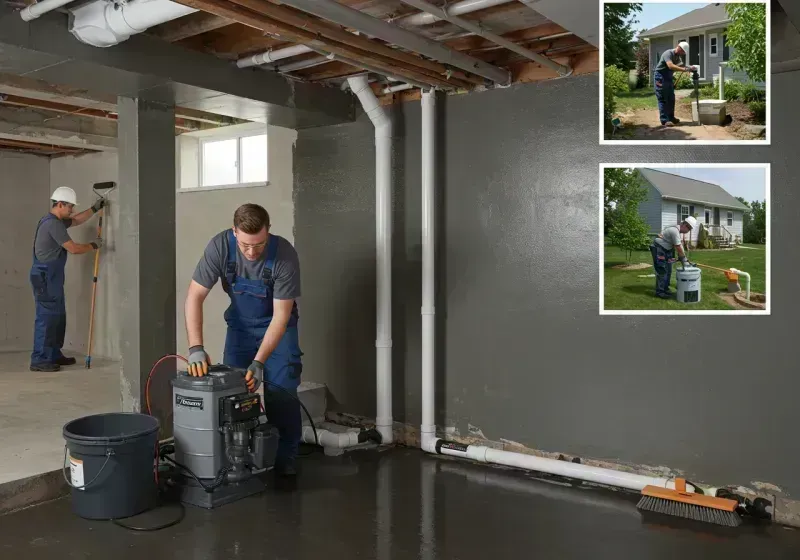 Basement Waterproofing and Flood Prevention process in Atlanta, MI